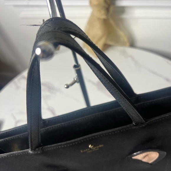 Kate Spade Black and Brown Cat Face Tote - Picture 3 of 3